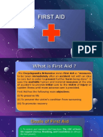 Lesson 4 First Aid