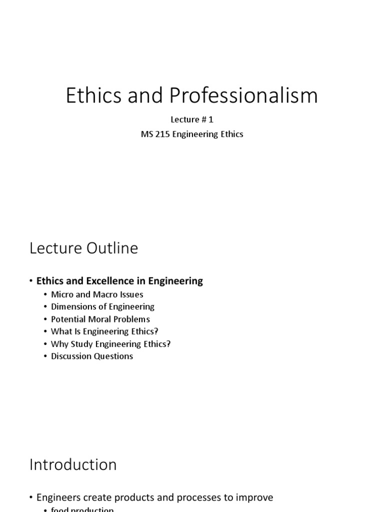 Engineering Ethics: Challenges and Responsibilities | PDF | Normative ...
