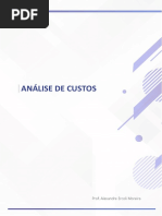 Análise de Custo 1