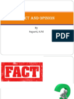 Fact and Opinion: by Suparti, S.PD
