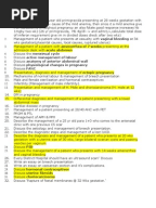 Mcq Gynecology