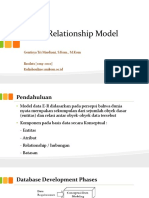 Pertemuan 3-4 - Model Relational - ERD