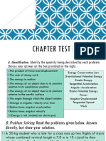 Chapter Test