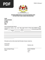 Borang Cuti Sakit