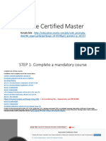 How To Do Oracle Certified Master