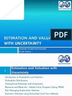 Estimation & Valuation SPE