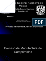 Proceso de Manufactura de Comprimidos PDF