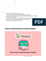 Oracle Fusion Financials Online Training - Oracle Cloud Financi