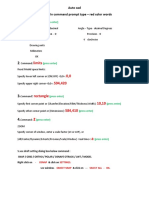 Units: Auto Cad Steps - 1. in Command Prompt Type - Red Color Words