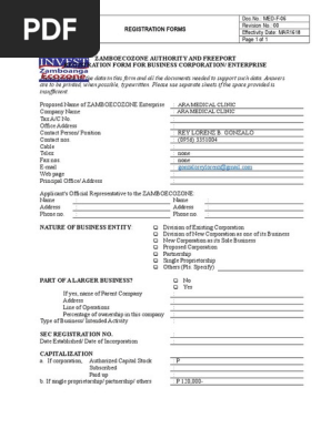 Registration Form
