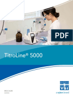 TitroLine 5000 Specification Sheet