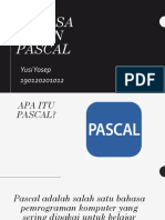 Bahasa Pascal