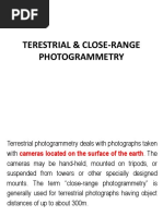 Chapter 7 Terrestrial Photogrammetry Chapter 8 Digital Photogrammetry