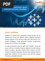 Tableau Training and Certification Course