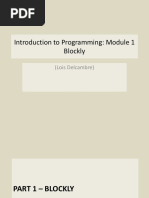 Blockly Games Movie | PDF | Computer Programming | Mathematics