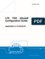 LTE TDD (V3.30.20.00) ENodeB Initial Configuration Guide