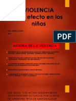 _VIOLENCIA y Su Efecto en Los Niños