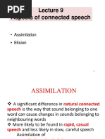 Connected Speech Practice Exercises | PDF | Syllable | Tone (Linguistics)