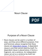 Noun Clause