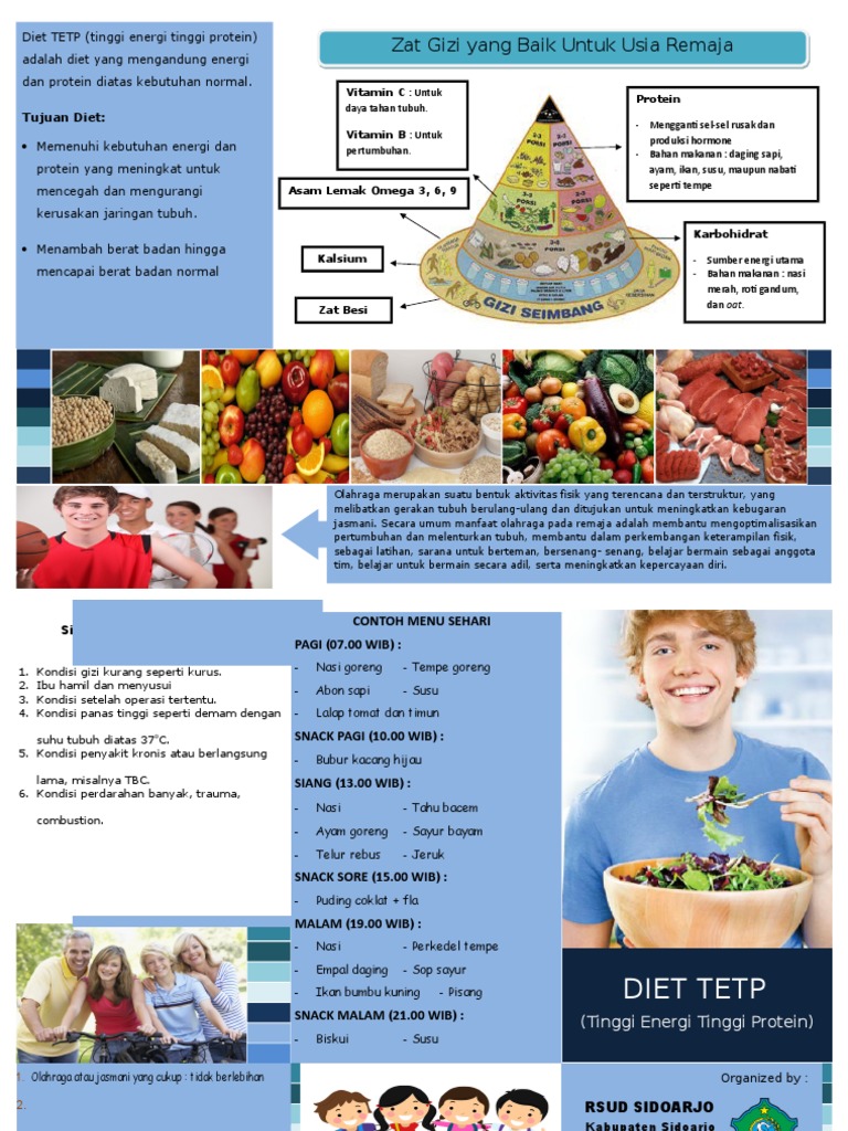 Panduan Diet TETP untuk Remaja | PDF