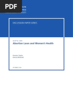 Discussion Paper Series: Abortion Laws and Women's Health