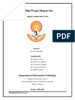 PM Mini Project Report Format