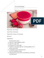CNZ - To-Strawberry Panna Cotta Recipe PDF