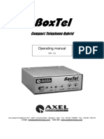 Boxtel: Compact Telephone Hybrid