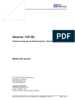 Geamar 120 ISL User Manual Spanish PDF