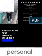 Personal Branding by Andre