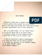 Rubén Darío - Lo Fatal