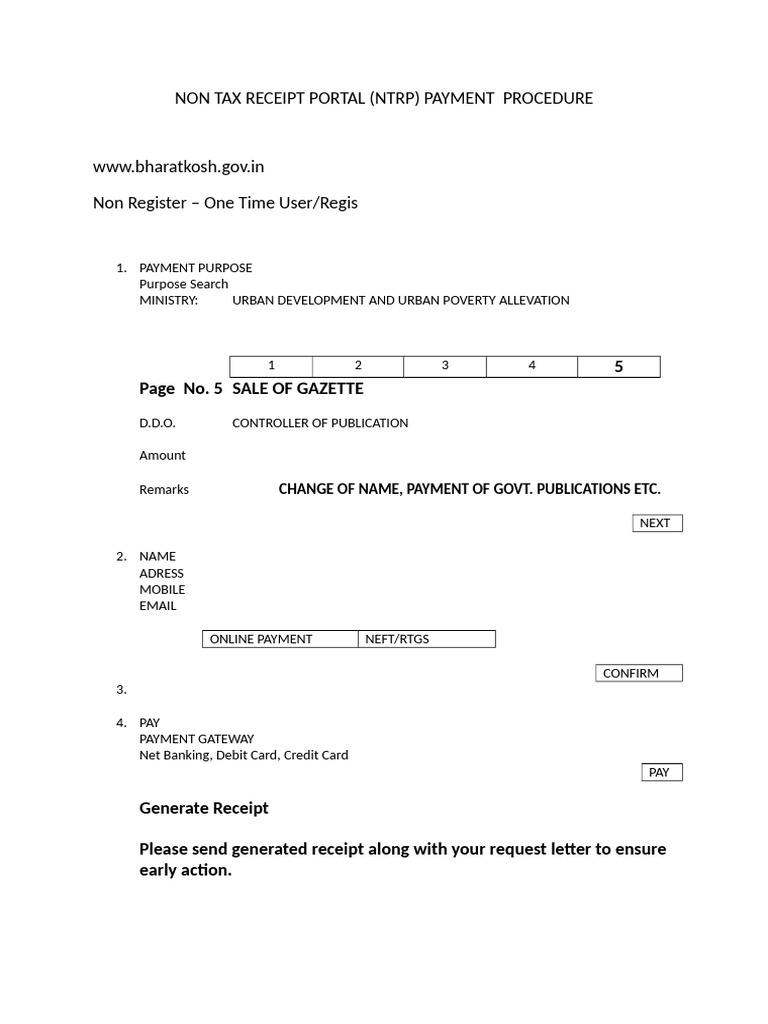 A Concise Guide to Making Online Payments for Government Publications