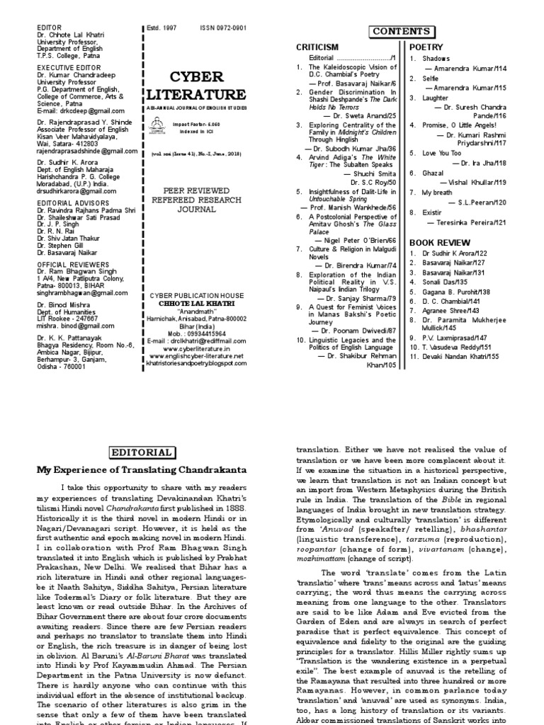 Literary Critiques & Translation Insights | PDF | Translations ...