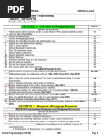 SP Question