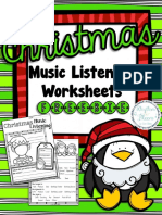 Free Christmas Music Listening Worksheets