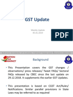 GST Update 05-01-2019