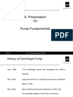 Pump Fundamentals