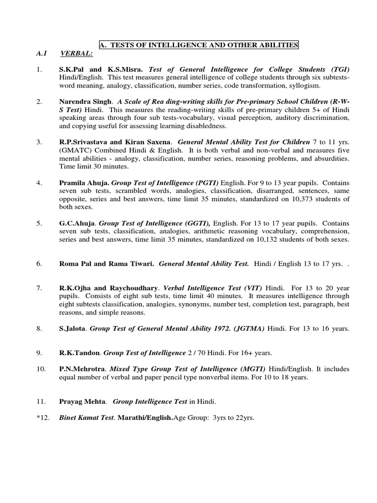 Reading Test Pdf Intelligence Quotient Emotional Intelligence