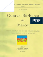 Contes Berbères Du Maroc - E.laoust 1-2 - Text