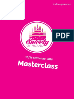 Sweety-Ricette Masterclass 2018