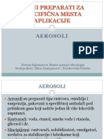 Aerosoli (Tečni Preparati Za Specifična Mesta Aplikacije)