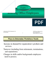 Selecting Office Employees