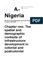 Infrastructure Development and Urban Facilities in Lagos, 1861-2000 - Chapter One. The Spatial and Demographic Contexts of Infrastructure Development in Colonial and Postcolonial Lagos - IfRA-Nigeria