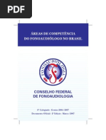 Áreas de Competência do Fonoaudiólogo no Brasil