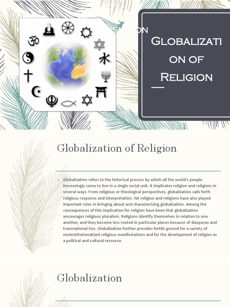 Globalization of Religion PDF Globalization Economies