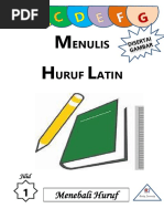 Belajar Menulis Huruf Latin - 1