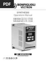 Operations Manual: Synthesis