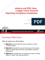 GAAP Regulatory and IFRS How Secondary Ledgers Solve Financial Reporting Compliance Headaches