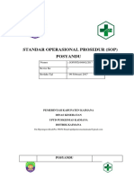 Standar Operasional Prosedur Posyandu