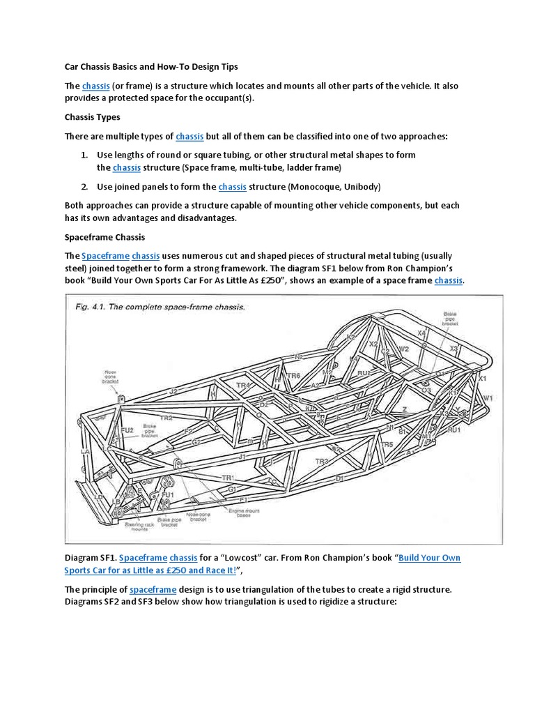 32 Car Chassis Diagram - Wiring Diagram Database